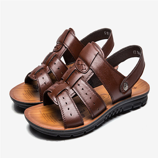 men leather sandals