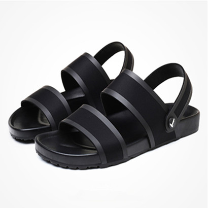 men sandals black