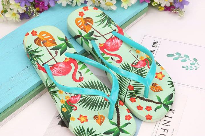 women flip flop