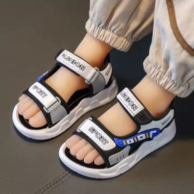 Anti-slip boys’ kids summer sandals with durable sole