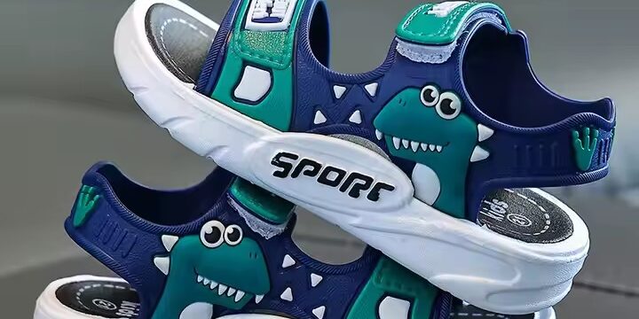 Anti-slip boys’ kids summer sandals with durable sole