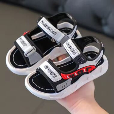 Anti-slip boys’ kids summer sandals with durable sole