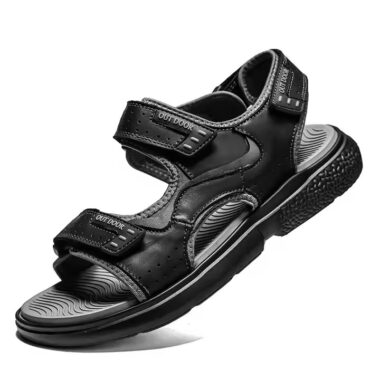 Genuine Leather Classic Outdoor Men Sandals for Summer