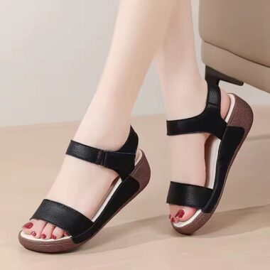Outdoor Summer Wedge Sandals for Women with Comfort Fit