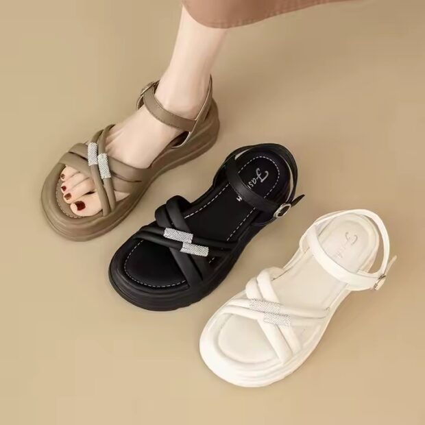 Designer-Inspired Women’s Platform Sandals for Summer
