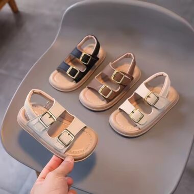 Trendy unisex kids sandals for boys and girls – breathable, non-slip summer style.