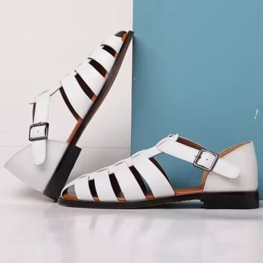 High Quality Roman Style Men’s Sandals – Breathable and Durable