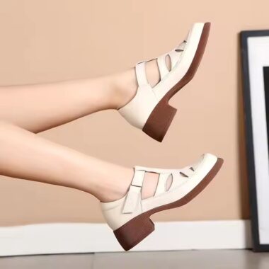 Luxury flat women sandals for summer – soft, breathable, and comfortable for all-day wear.