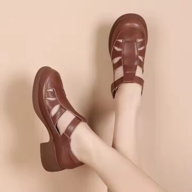 Luxury flat women sandals for summer – soft, breathable, and comfortable for all-day wear.