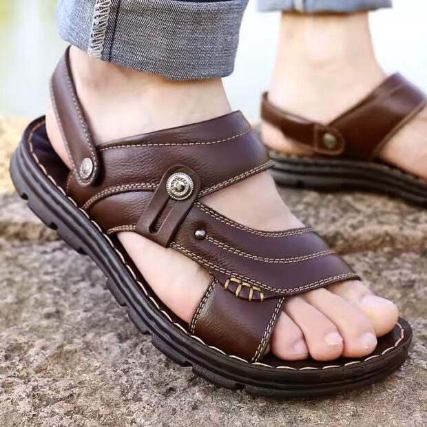 Luxury Fashion Comfortable Men Sandals – New Summer Design 2025