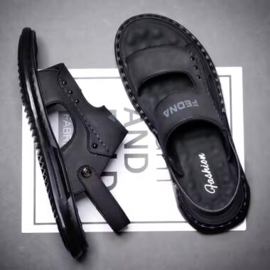 Custom Outdoor Fashion Summer Men Sandals with Breathable Upper
