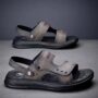 Custom Outdoor Fashion Summer Men Sandals with Breathable Upper