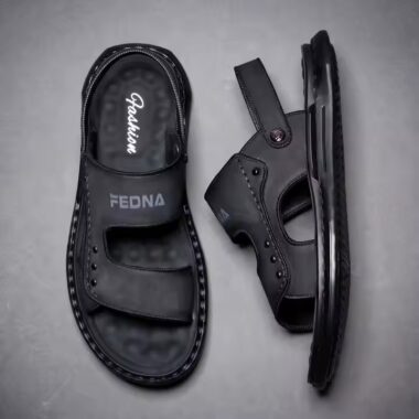 Custom Outdoor Fashion Summer Men Sandals with Breathable Upper