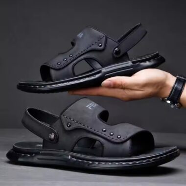 Custom Outdoor Fashion Summer Men Sandals with Breathable Upper