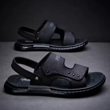 Custom Outdoor Fashion Summer Men Sandals with Breathable Upper