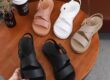Wholesale solid color fashion women sandals – minimalist and versatile for summer.