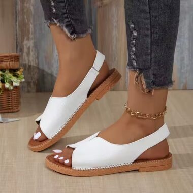 Retro Roman women sandals for summer – comfortable, stylish, and ideal for casual outfits.