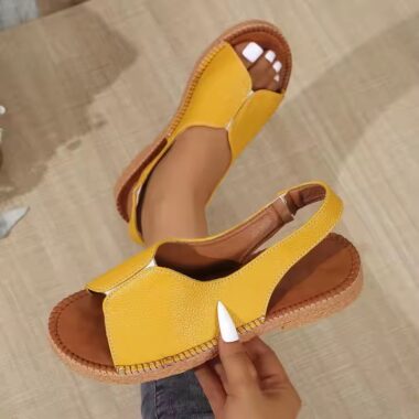 Retro Roman women sandals for summer – comfortable, stylish, and ideal for casual outfits.
