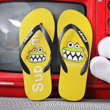 Casual outdoor anti-slip men flip flops for summer