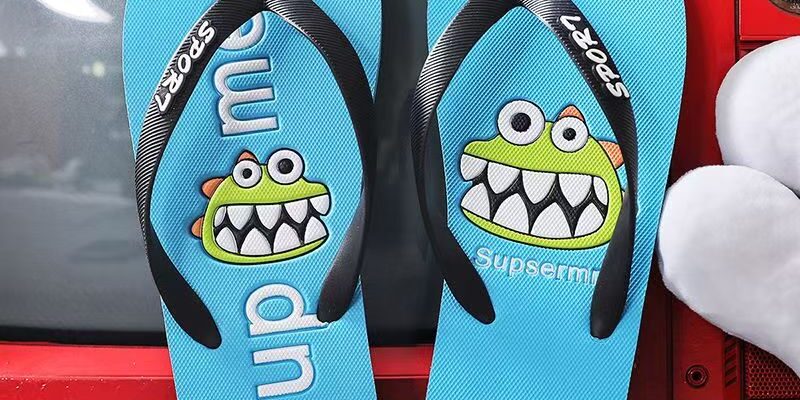 Casual outdoor anti-slip men flip flops for summer