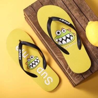 Casual outdoor anti-slip men flip flops for summer