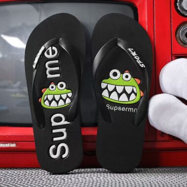Casual outdoor anti-slip men flip flops for summer