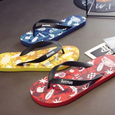 Summer casual anti-slip men flip flops stylish design