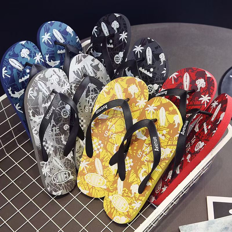 Summer casual anti-slip men flip flops stylish design