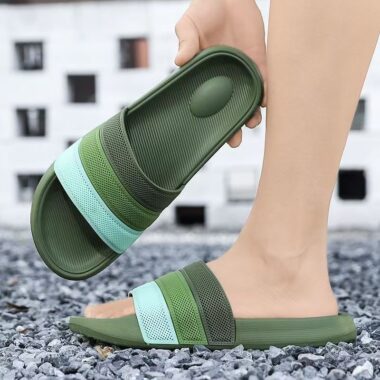 Comfortable anti-slip fashion unisex slides for daily wear