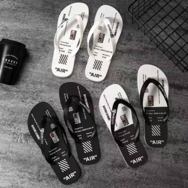 Fashion anti-slip versatile men flip flops for summer wear