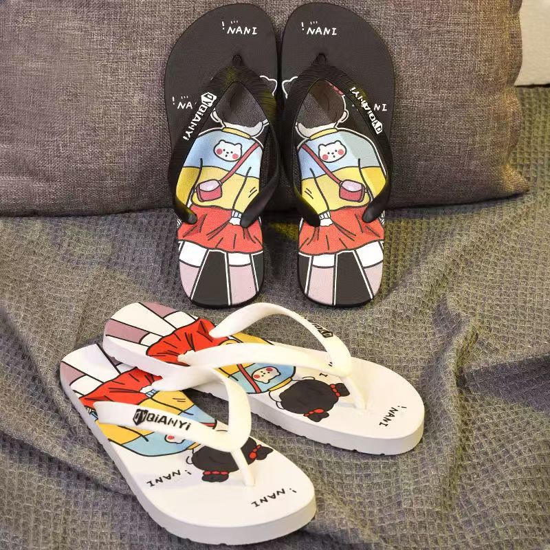 Summer anti-slip fashion men flip flops with custom design