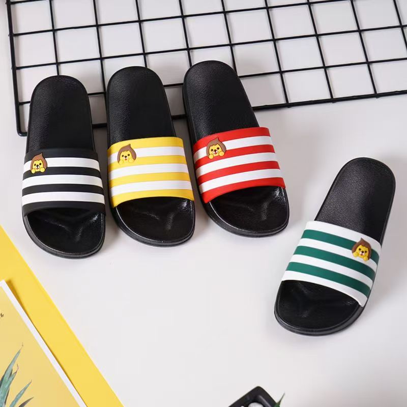 Indoor anti-slip soft sole women slides for home use