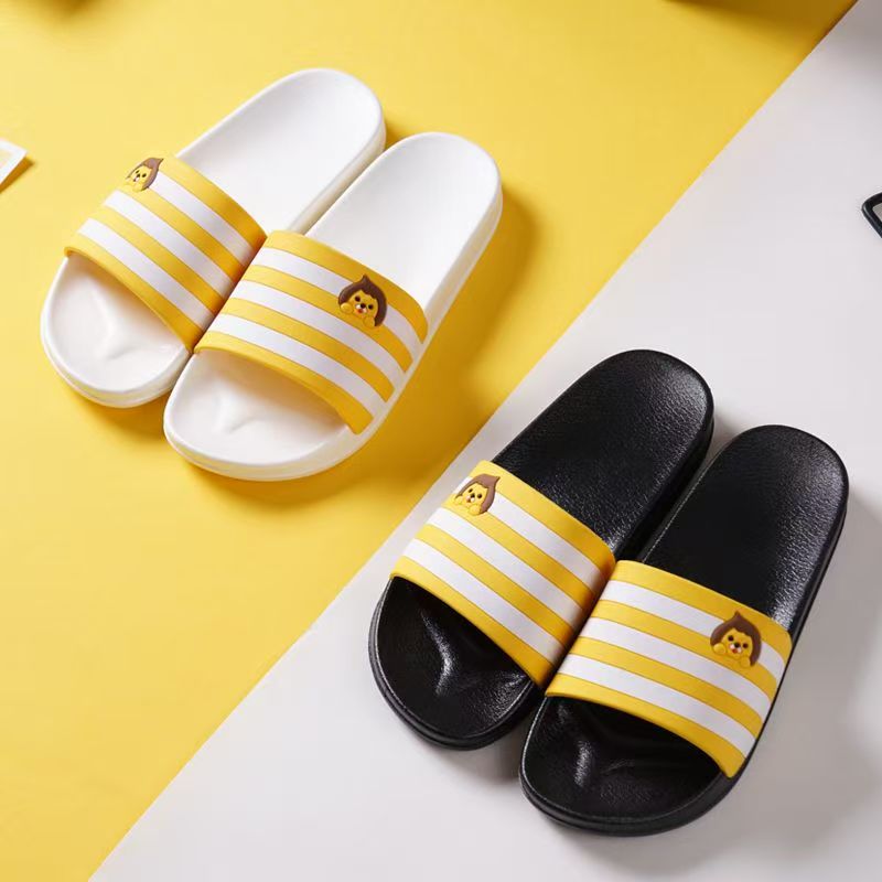 Indoor anti-slip soft sole women slides for home use