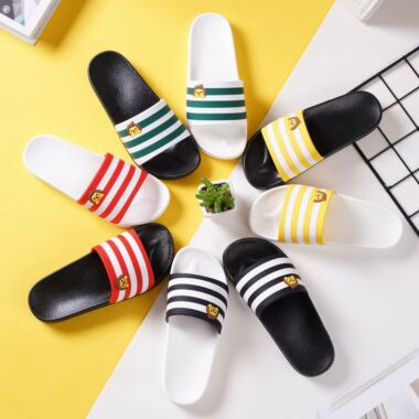 Indoor anti-slip soft sole women slides for home use