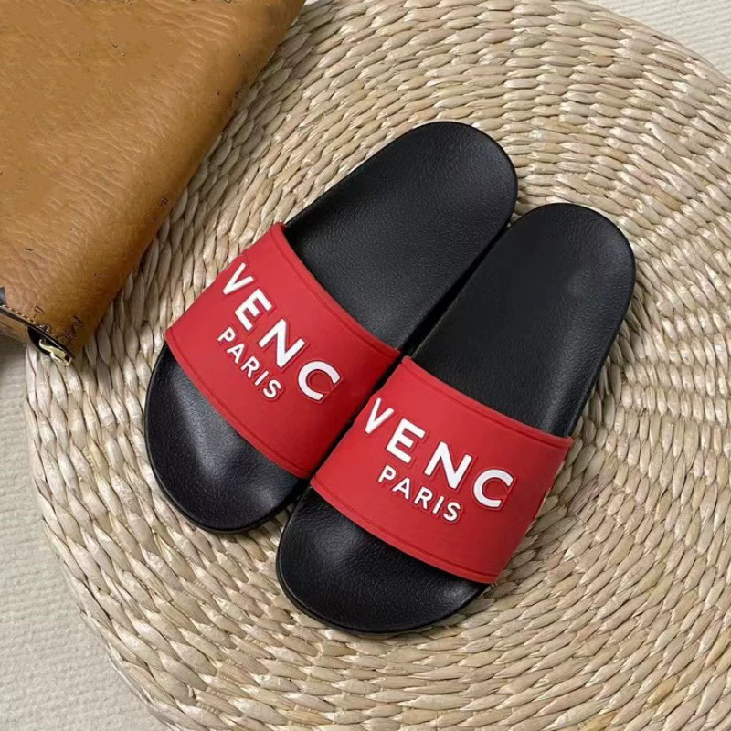 Letter anti-slip casual outdoor slides for men and women