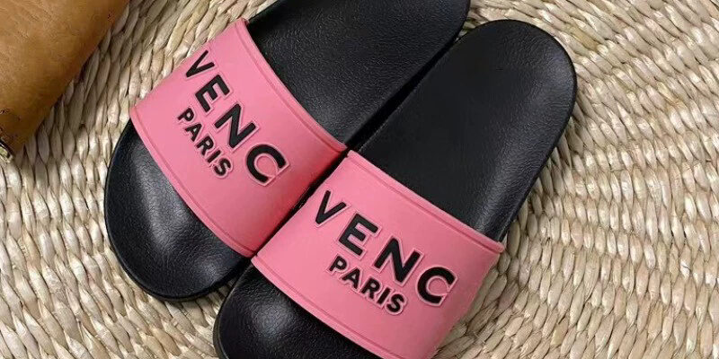 Letter anti-slip casual outdoor slides for men and women