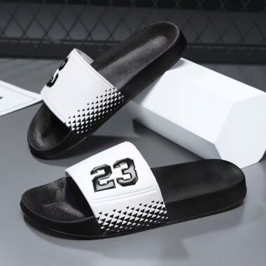 Outdoor durable casual men slides for summer comfort