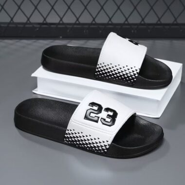 Outdoor durable casual men slides for summer comfort