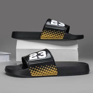 Outdoor durable casual men slides for summer comfort