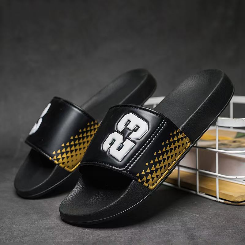 Outdoor durable casual men slides for summer comfort