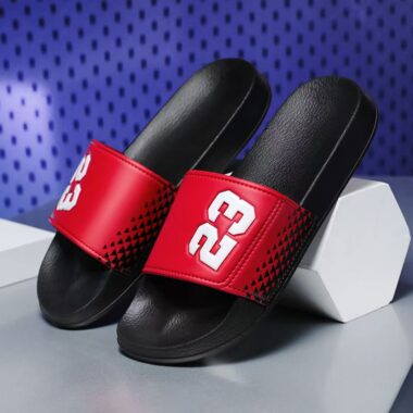Outdoor durable casual men slides for summer comfort