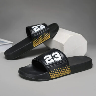 Outdoor durable casual men slides for summer comfort
