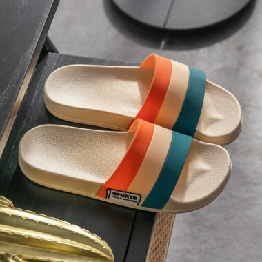 New summer couple soft sole slides for men and women