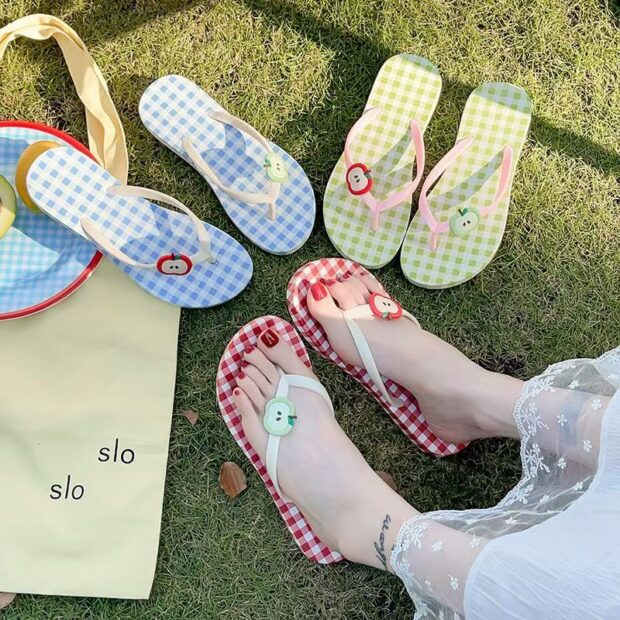 Fashion anti-slip women flip flop stylish casual