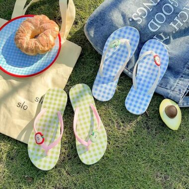 Fashion anti-slip women flip flop stylish casual