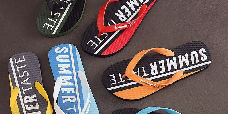 Summer casual anti-slip men flip flops outdoor wear
