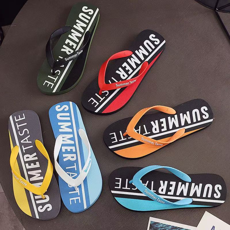 Summer casual anti-slip men flip flops outdoor wear