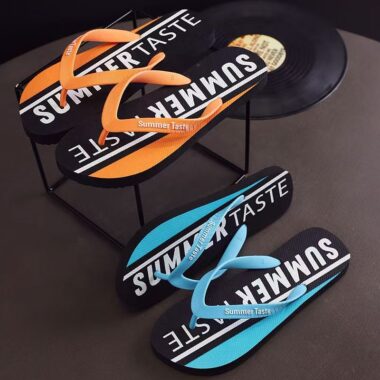 Summer casual anti-slip men flip flops outdoor wear