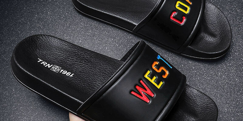 Summer casual outdoor men slides for daily comfort