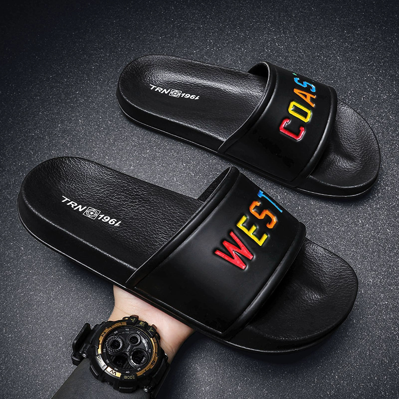 Summer casual outdoor men slides for daily comfort